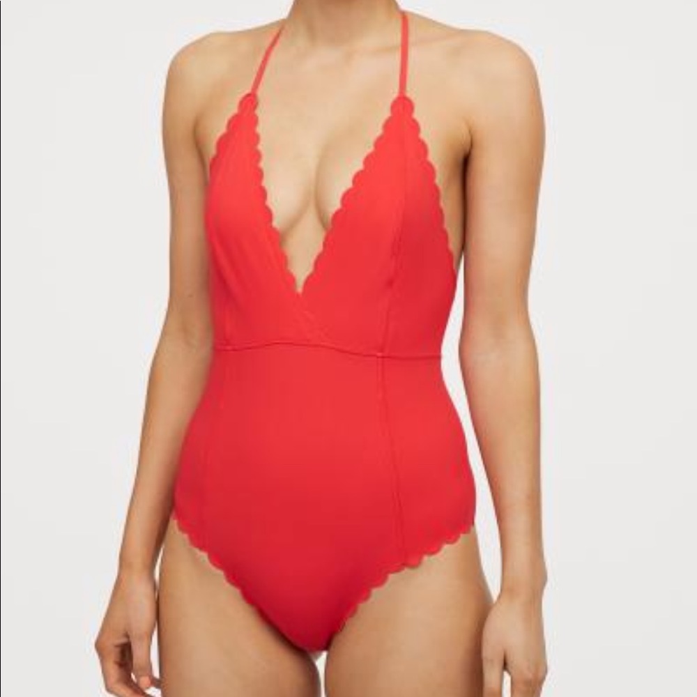 Red one piece